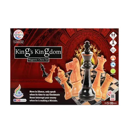 Ratnas Kings Kingdom Magnetic Chess Set